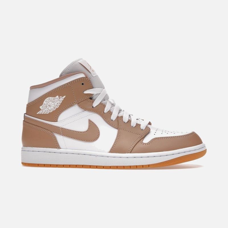 jordan 1 mid tan gum