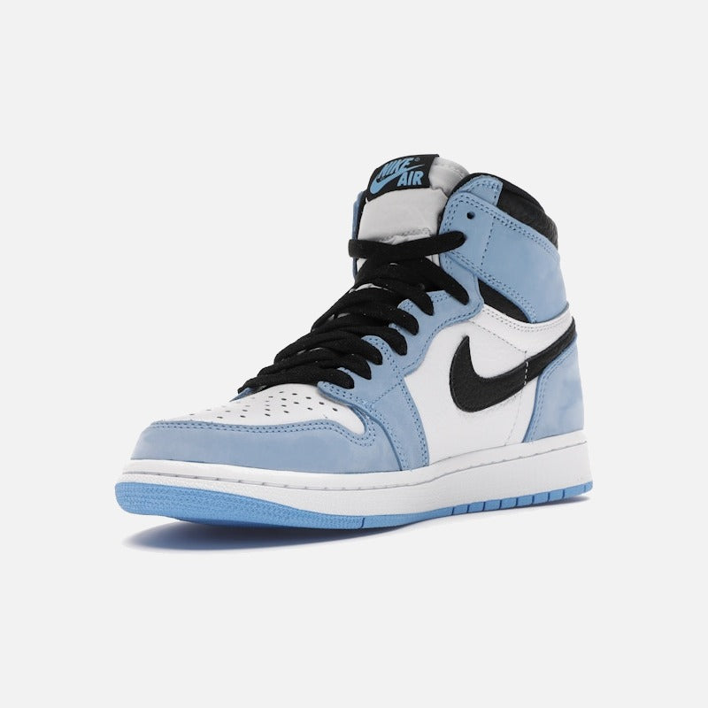 Jordan 1 retro high white university blue black