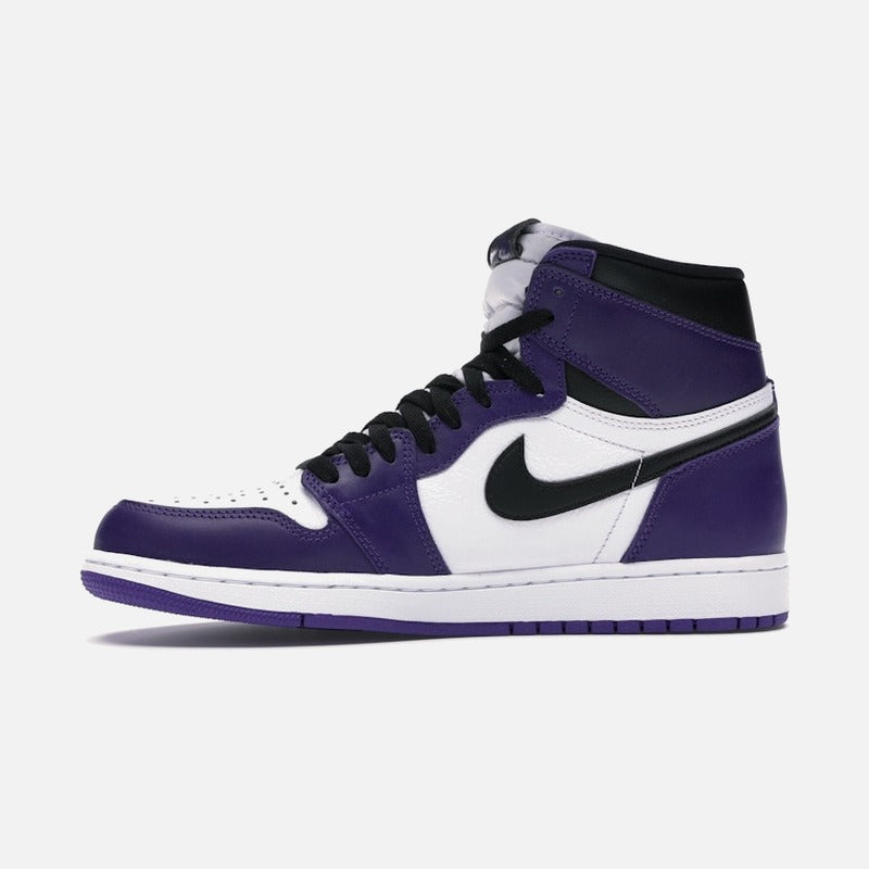 jordan 1 retro high court purple white