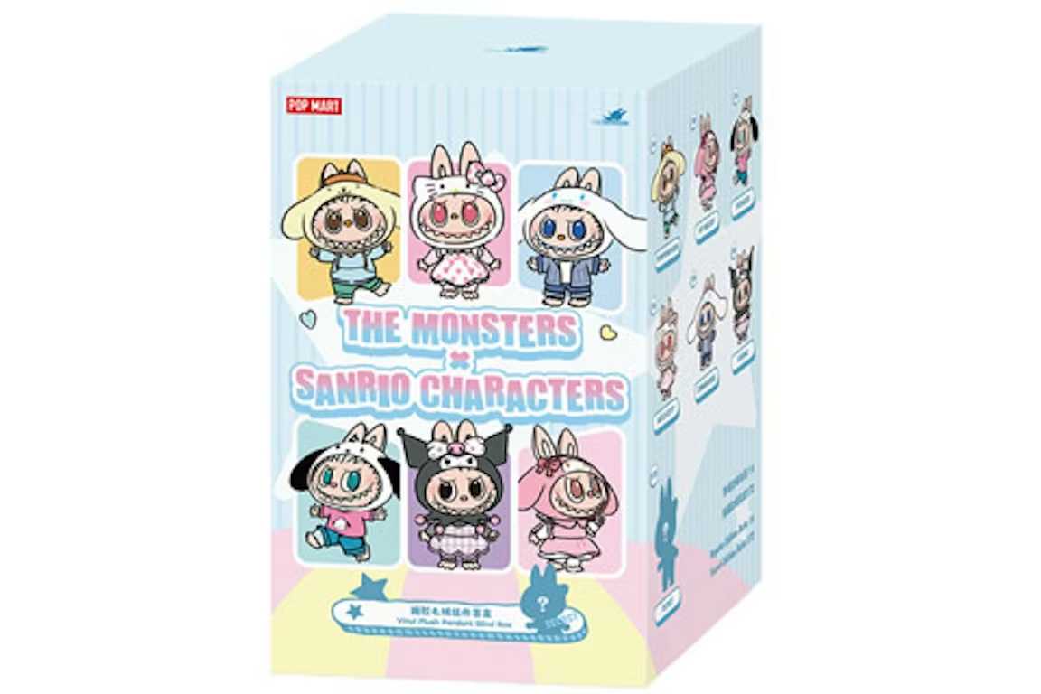Pop Mart The Monsters Labubu x Hello Kitty and Friends/Sanrio Characters Series Sealed Case Single Blind Box