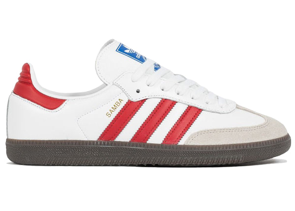 Adidas Samba Og White Better Scarlet, sneakers,IG1025, Adidas Samba, 1, 196469368253,