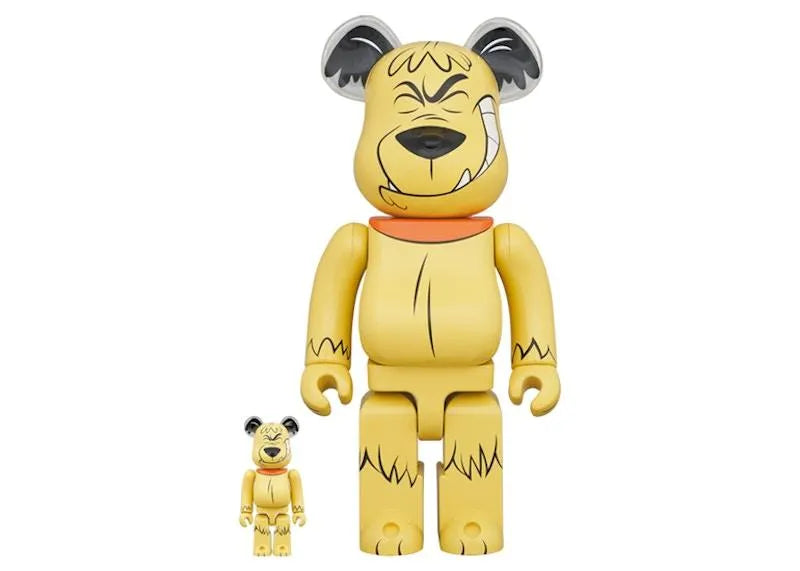 Bearbrick Wacky Races Muttley 100% & 400% Set, collectibles,BWRACES, Bearbrick, 1, ,