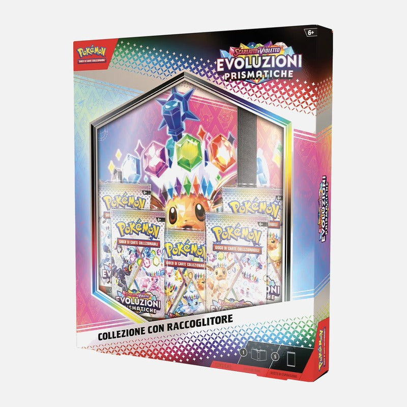 Pokémon Evoluzioni Prismatiche ITA/ENG Collezione con Album Raccoglitore