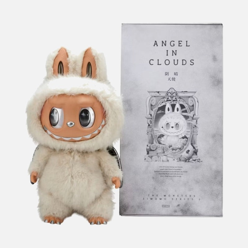 The Monsters Labubu Zimomo Angel In Clouds Figure