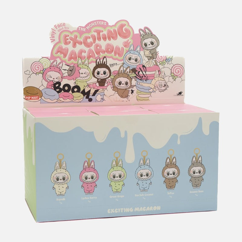 Labubu The Monsters Tasty Macarons Vinyl Face Blind Box Whole Set (6 Blind Boxes)