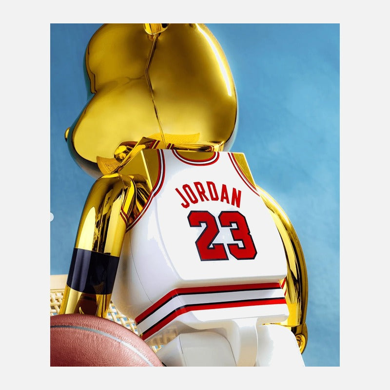 BEARBRICK 1000% MICHAEL JORDAN 1991 WORLD CHAMPION