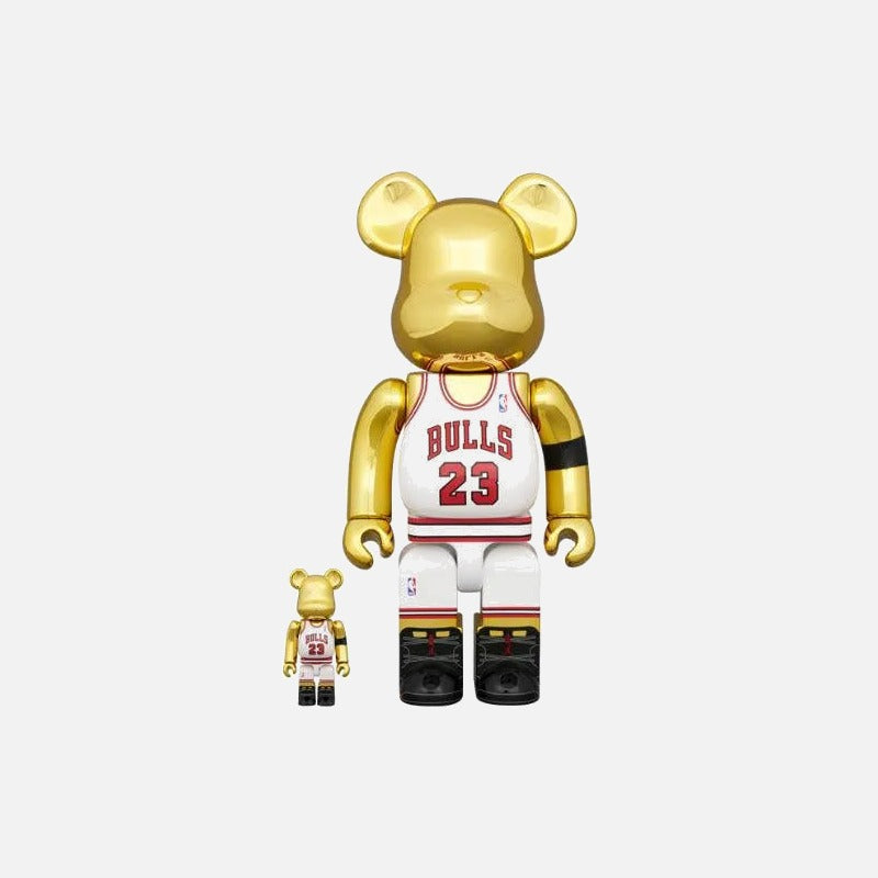BEARBRICK MICHAEL JORDAN 100% 400% 1991 WORLD CHAMPION
