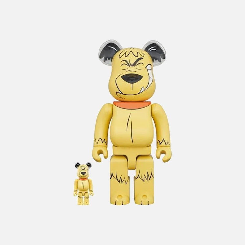 Bearbrick Wacky Races Muttley 100% & 400% Set
