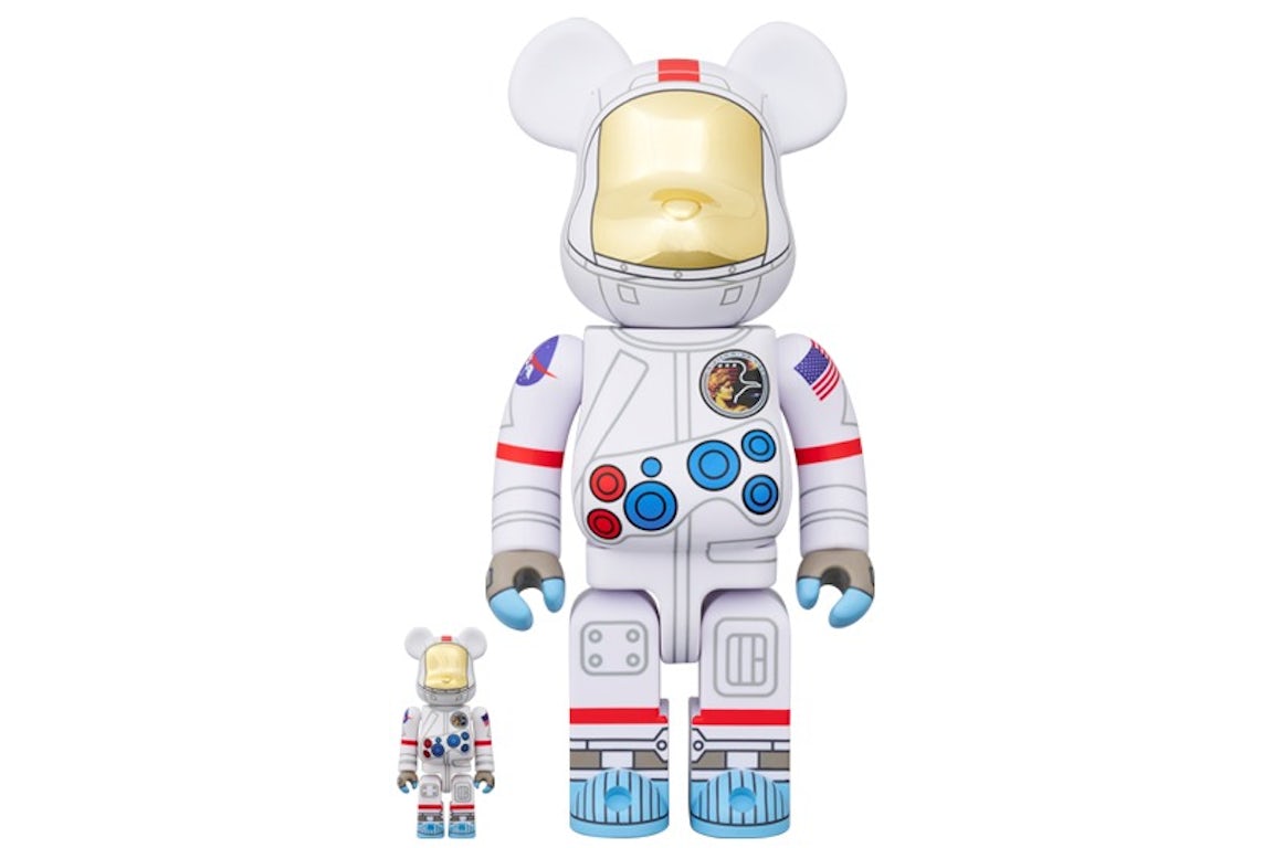 BEARBRICK 100% 400% APOLLO 17 ASTRONAUT, collectibles,4530956614649, Bearbrick, 1, ,