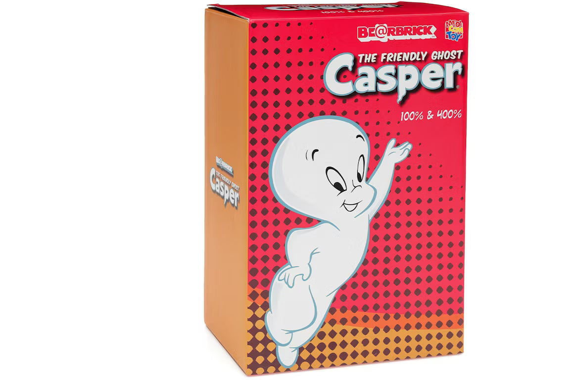 Bearbrick Casper the Friendly Ghost 100% & 400% Set