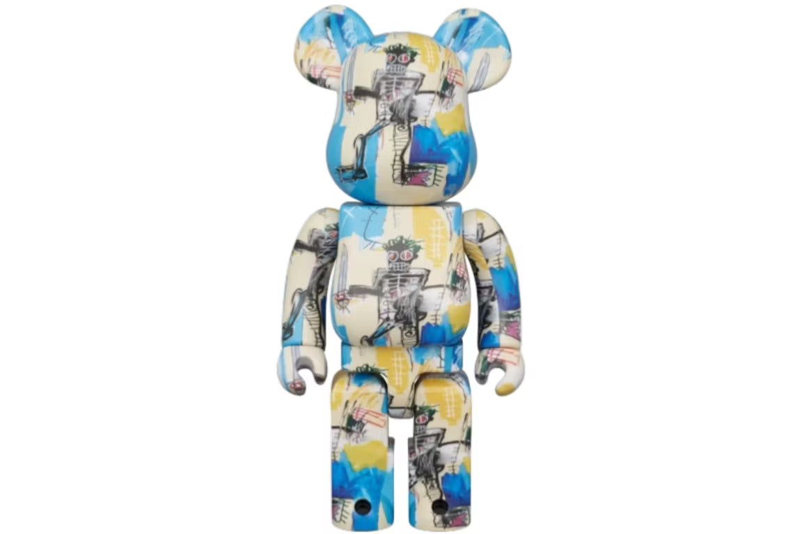 Bearbrick JEAN-MICHEL BASQUIAT 12th 100% & 400% Set
