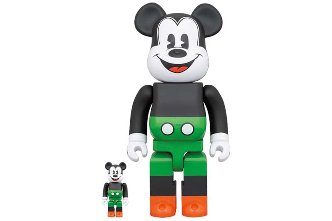 BEARBRICK 100% 400% MICKEY MOUSE 1930S POSTER, collectibles,4530956606552, Bearbrick, 1, ,