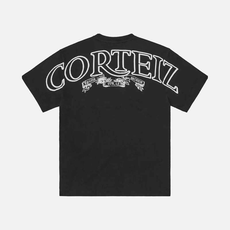 Corteiz Royale Heavyweight Tee Black