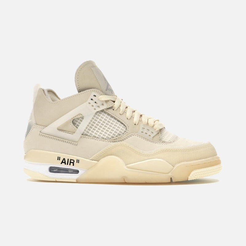 jordan 4 retro off-white sail (w)