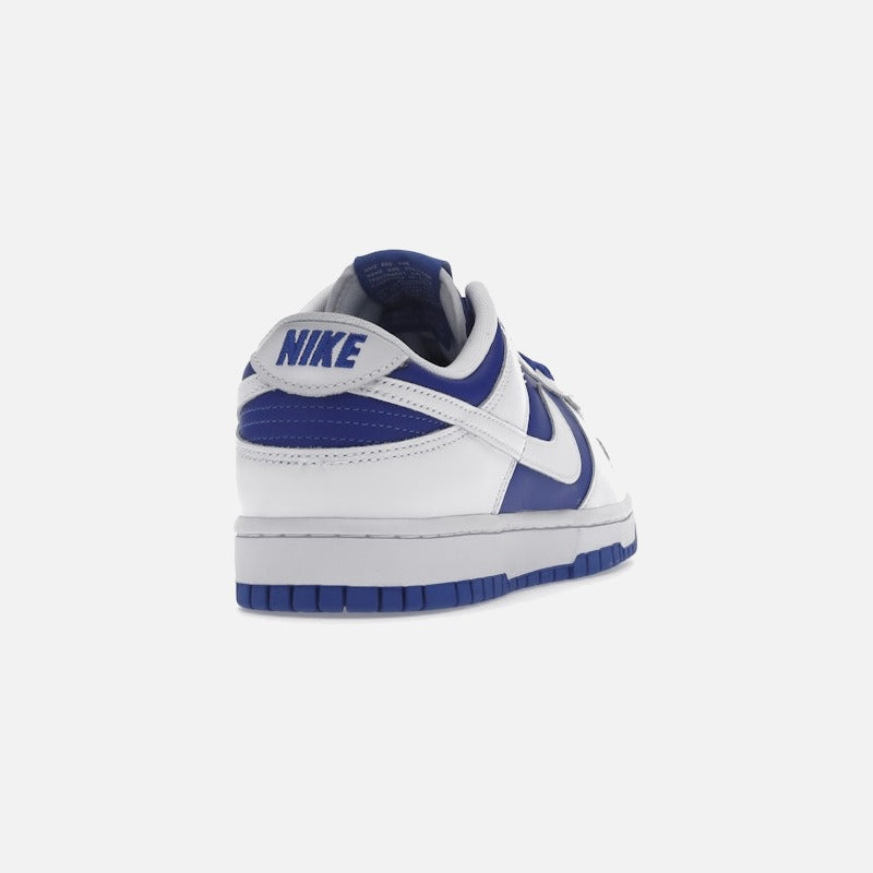 nike dunk low racer blue white