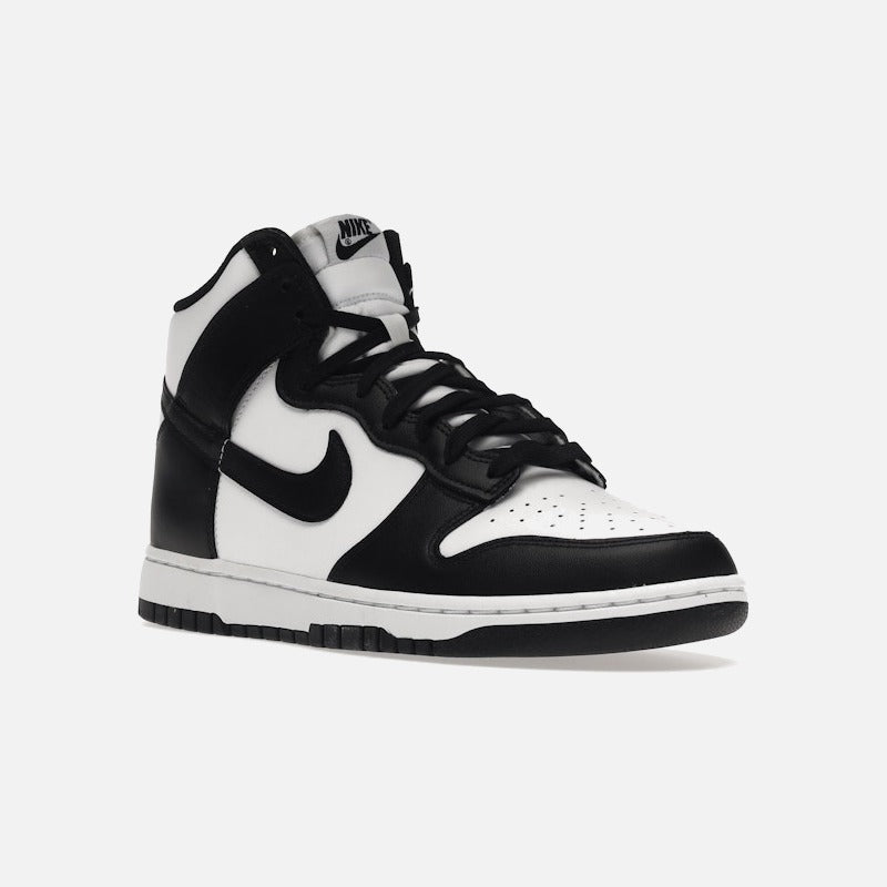nike dunk high black white (2021)