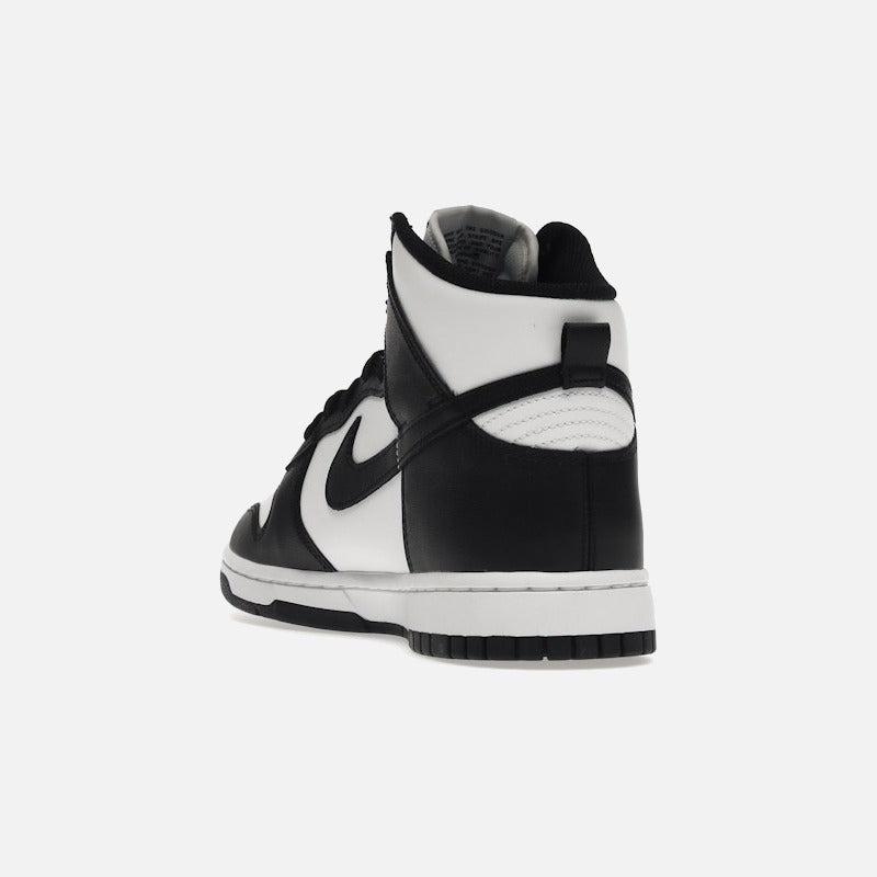 nike dunk high black white (2021)