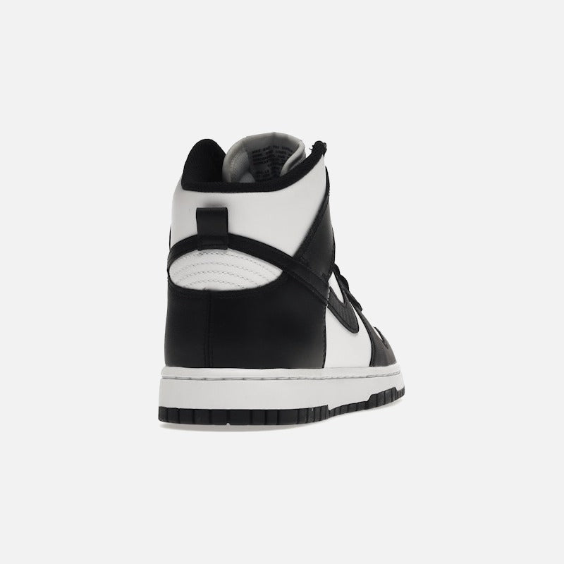nike dunk high black white (2021)