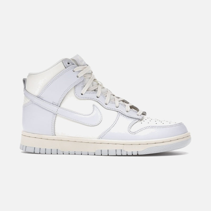 nike dunk high sail football grey (w)