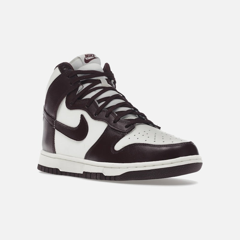 nike dunk high burgundy crush (w)