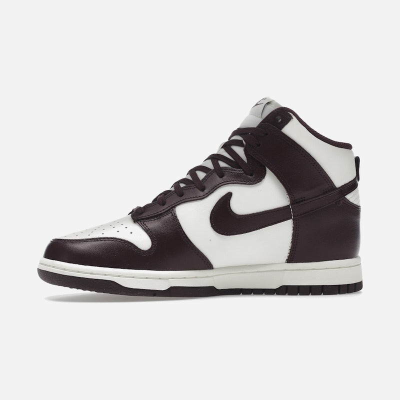 nike dunk high burgundy crush (w)