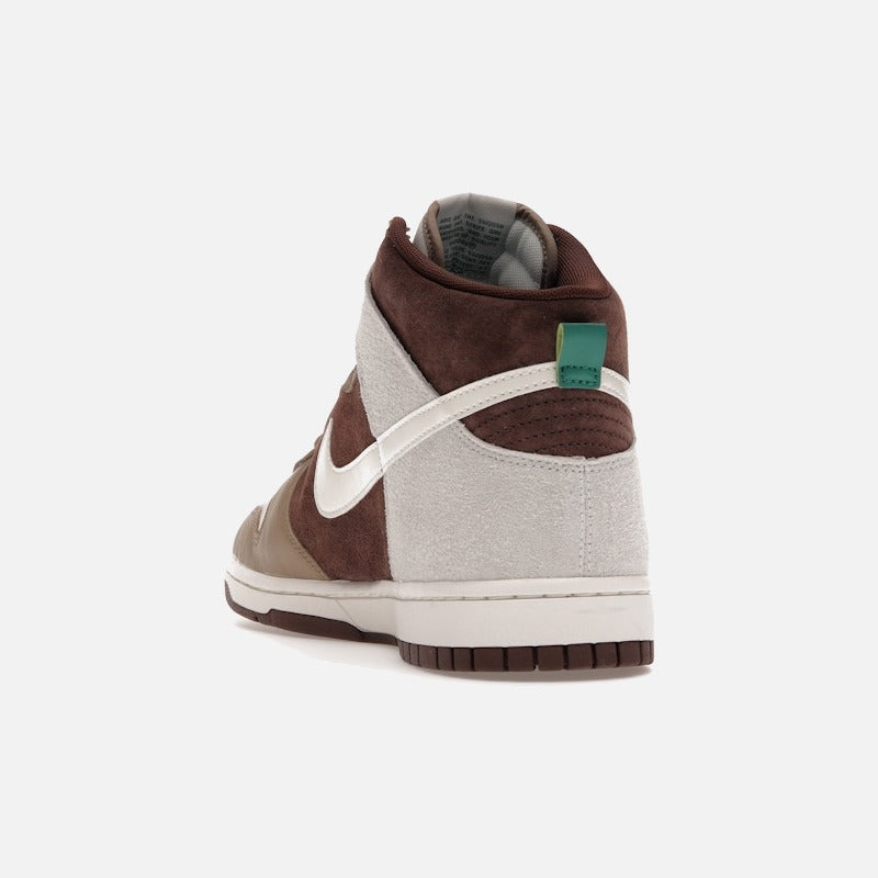 Nike Dunk High Light Chocolate