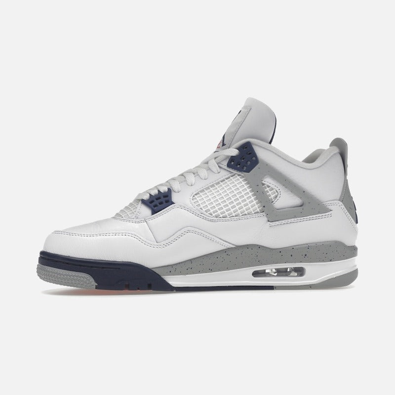 jordan 4 retro white midnight navy