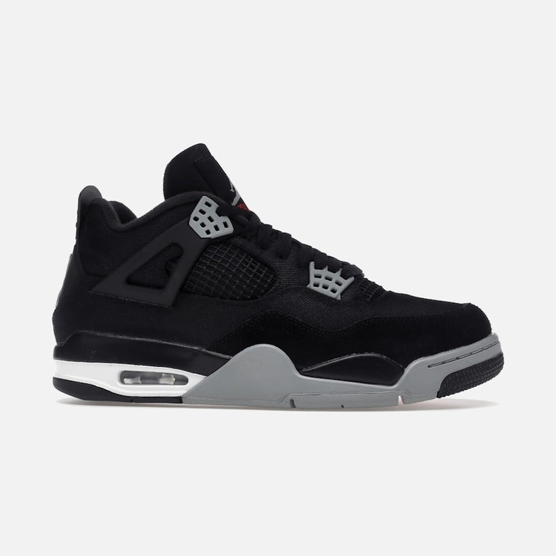 Jordan 4 retro se black canvas