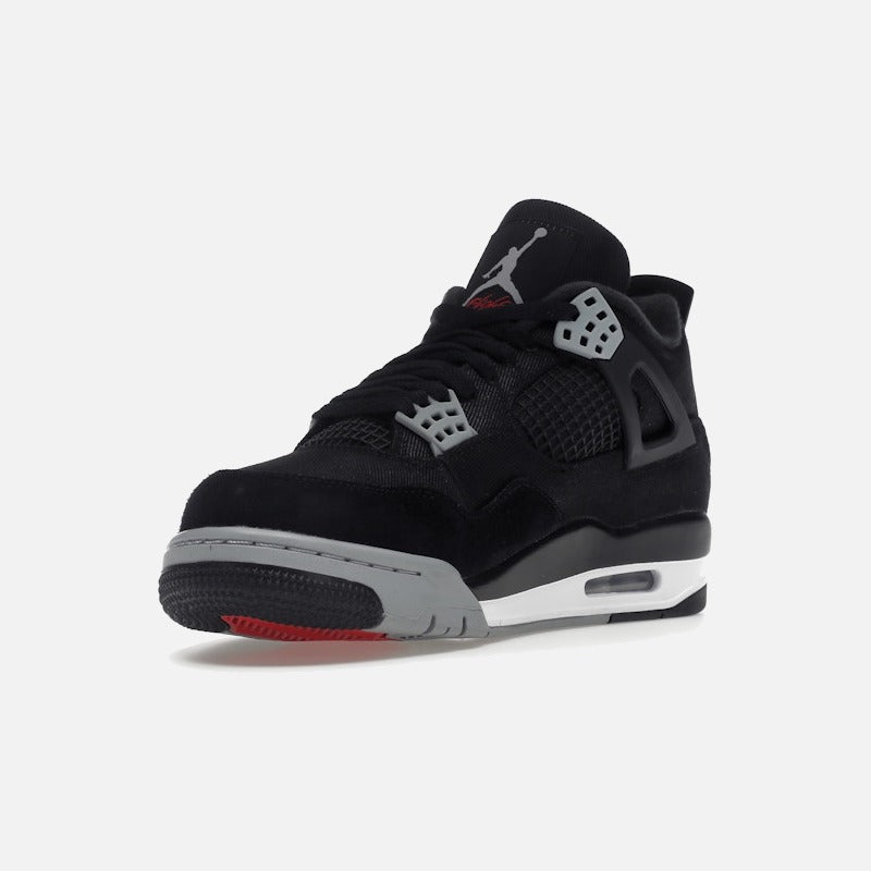 Jordan 4 retro se black canvas