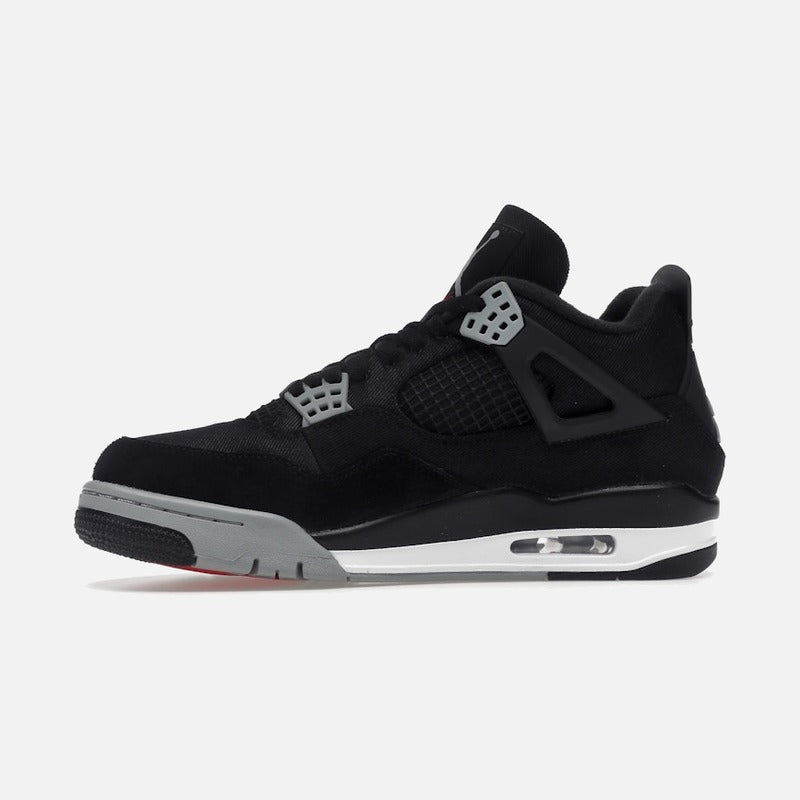 Jordan 4 retro se black canvas