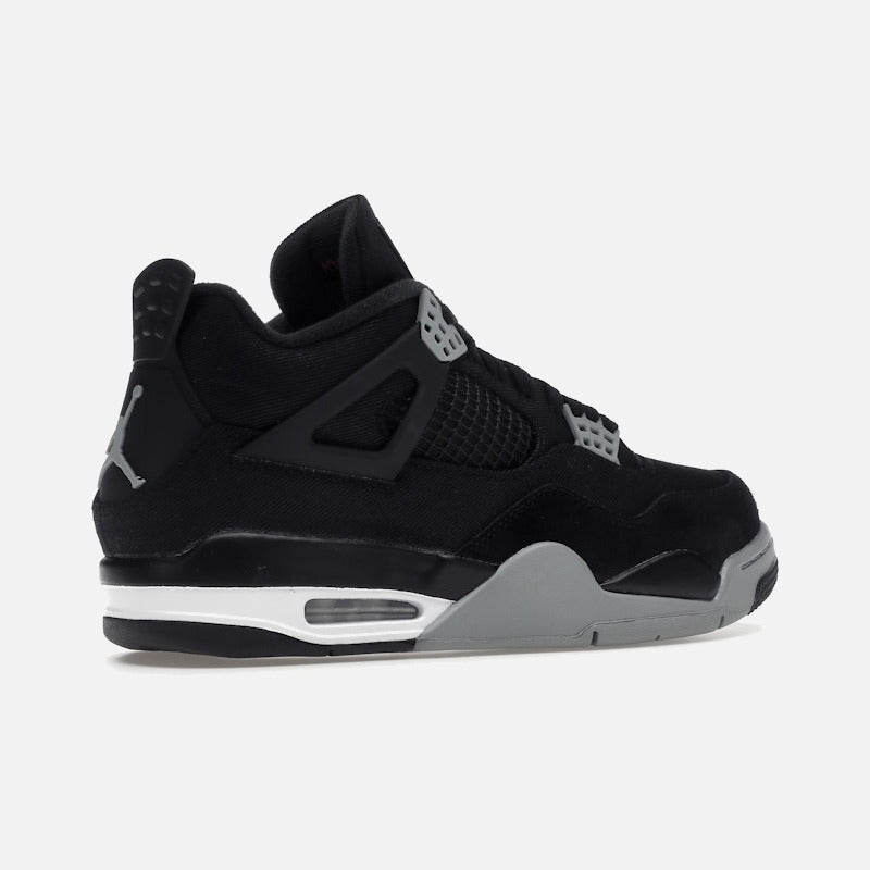 Jordan 4 retro se black canvas