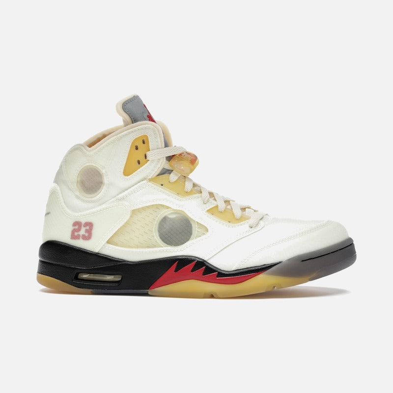 Jordan 5 retro off-white sail