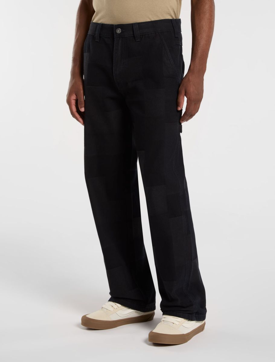 PANTALONE DICKIES JACQUARD CARPENTER PANT RINSED, streetwear,, Dickies, 3, ,