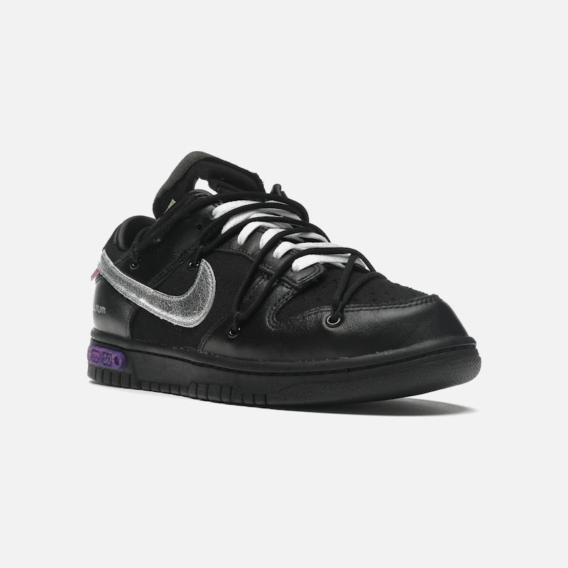 nike dunk low off-white lot 50