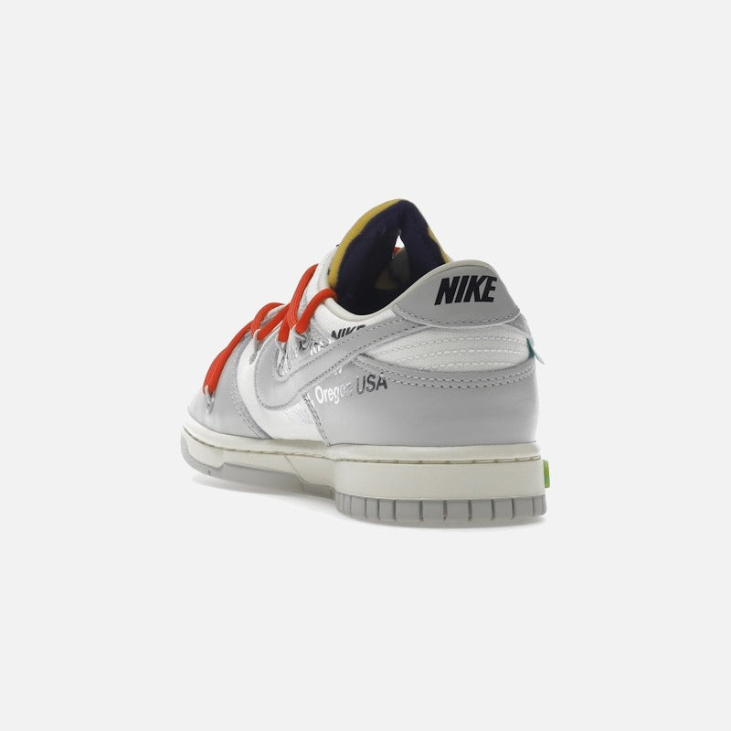 nike dunk low off-white lot 23
