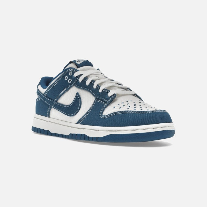 nike dunk low industrial blue sashiko