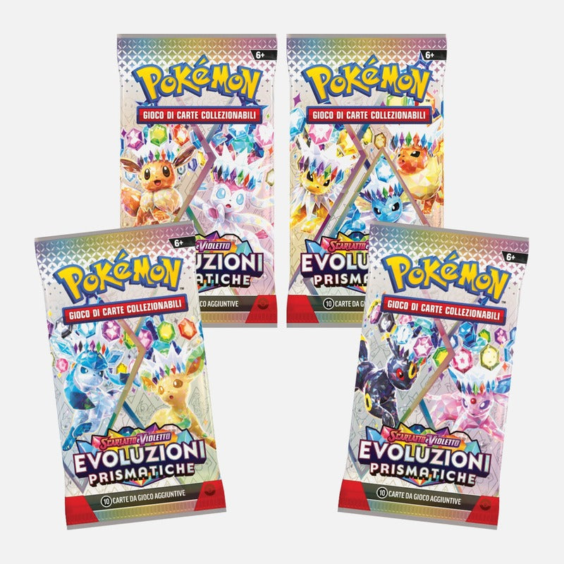 Pokémon Evoluzioni Prismatiche - Bundle da 6 Buste (ITA)