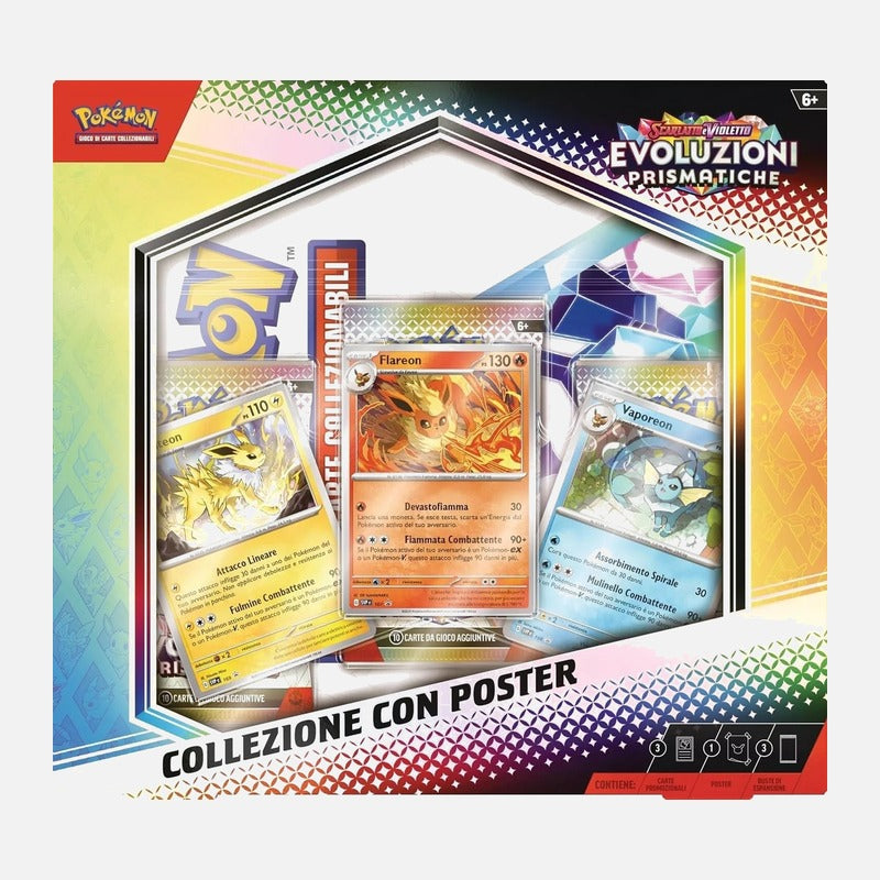 Pokémon Evoluzioni Prismatiche  Collezione con Poster - ITA