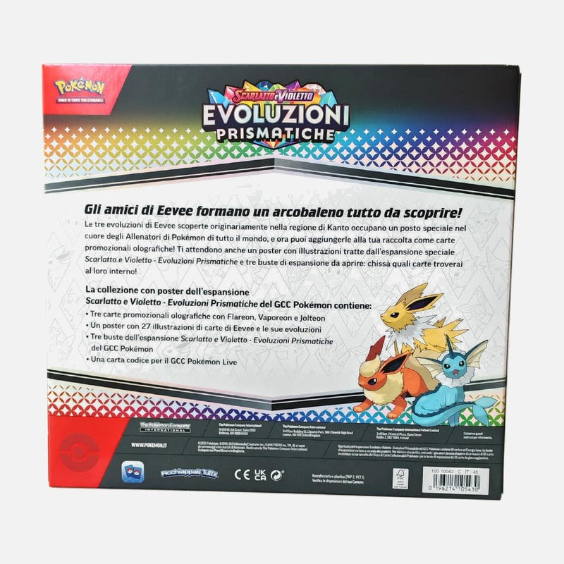 Pokémon Evoluzioni Prismatiche  Collezione con Poster - ITA