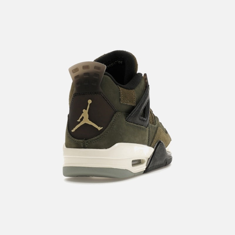 jordan 4 retro se craft medium olive (gs)