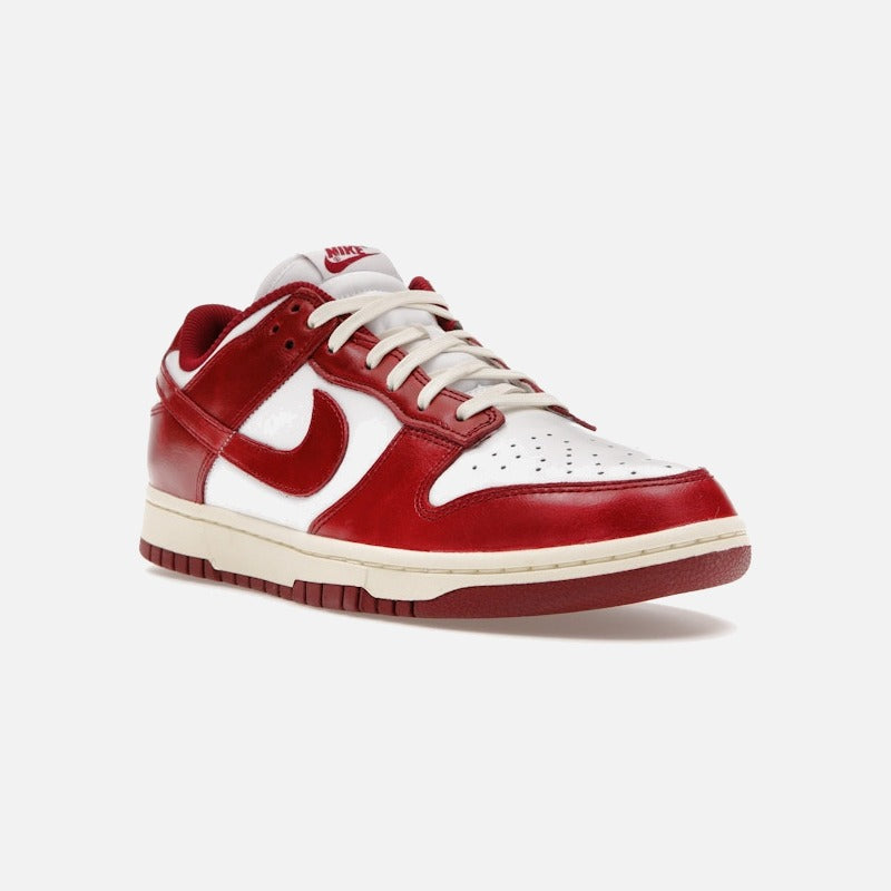 nike dunk low prm team red (women's)