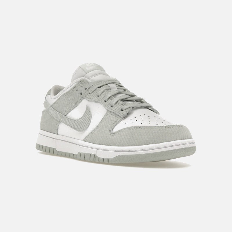 nike dunk low light silver corduroy