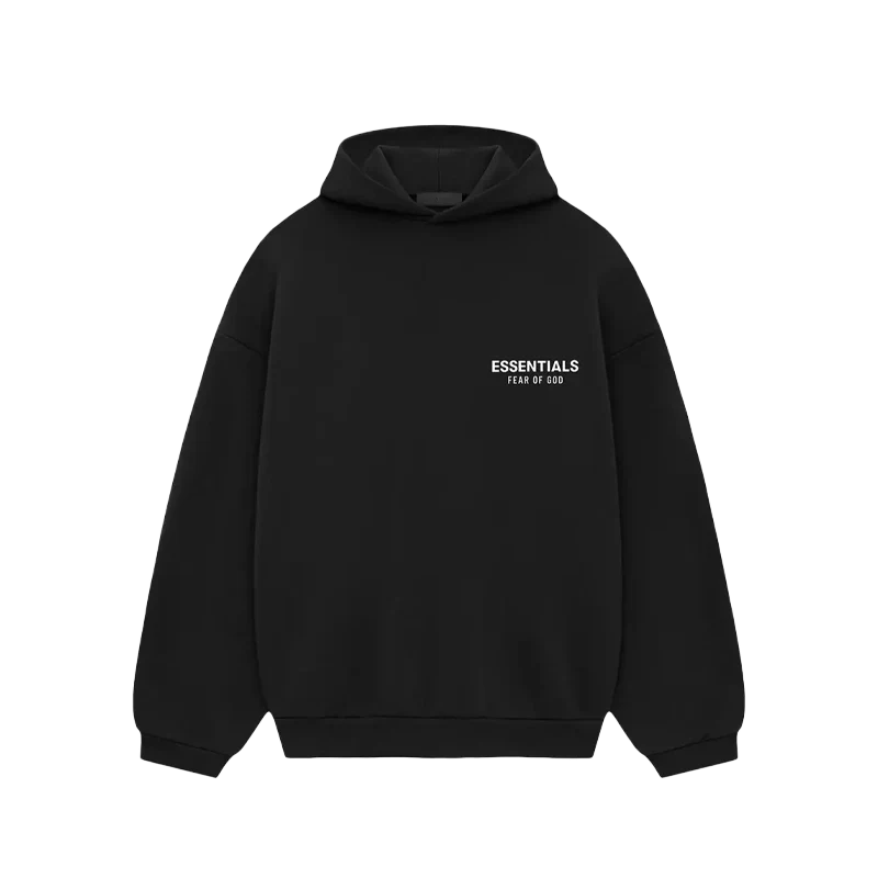 Fear of God Essentials Fleece Hoodie 'Black'