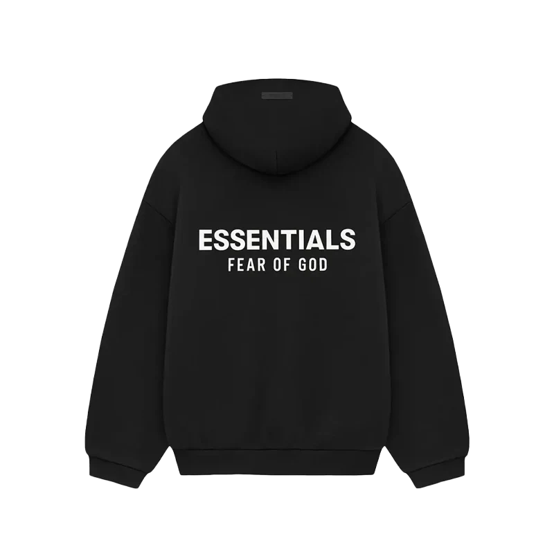 Fear of God Essentials Fleece Hoodie 'Black'