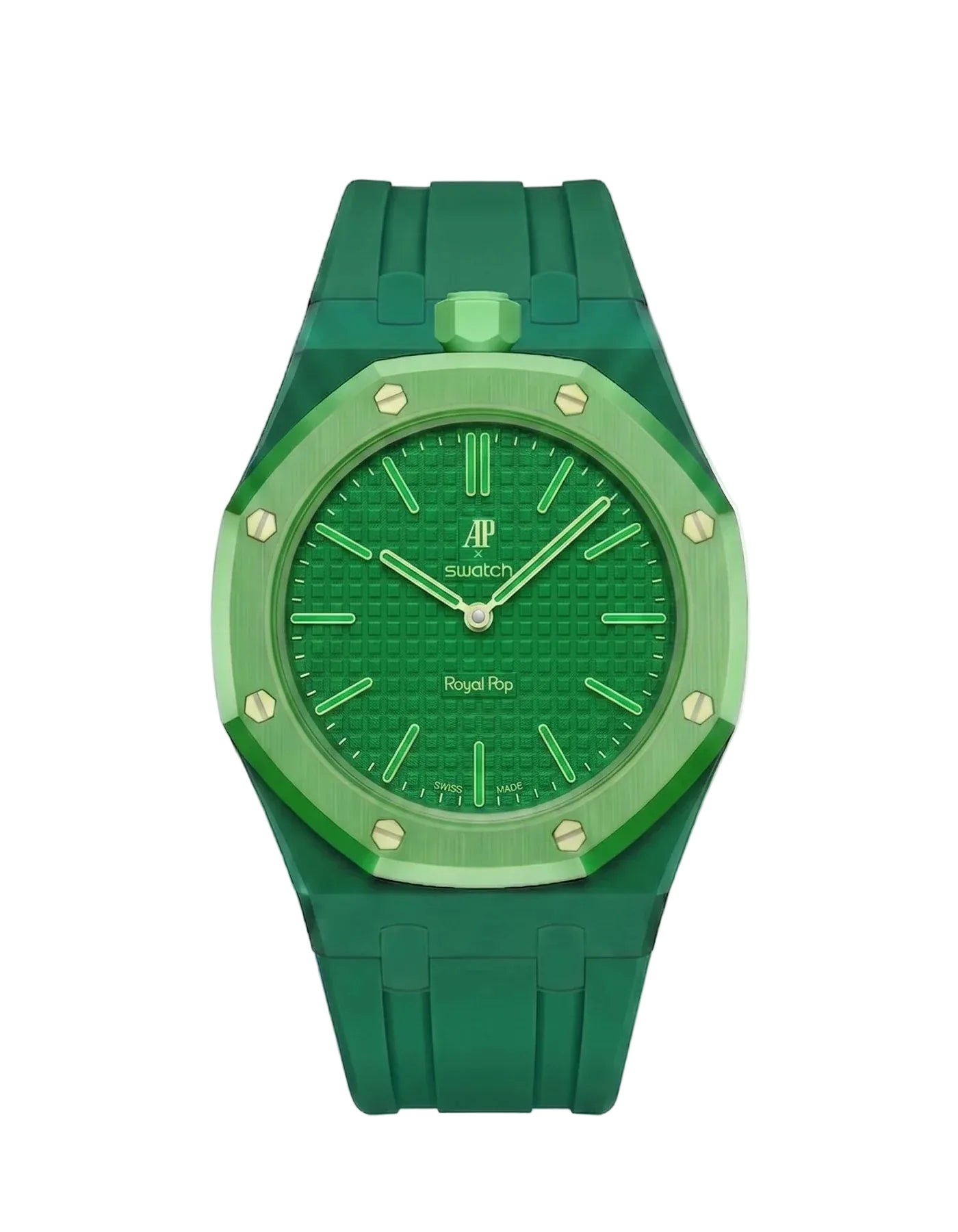 Bracciale Swatch Audemars Piguet Green Eight