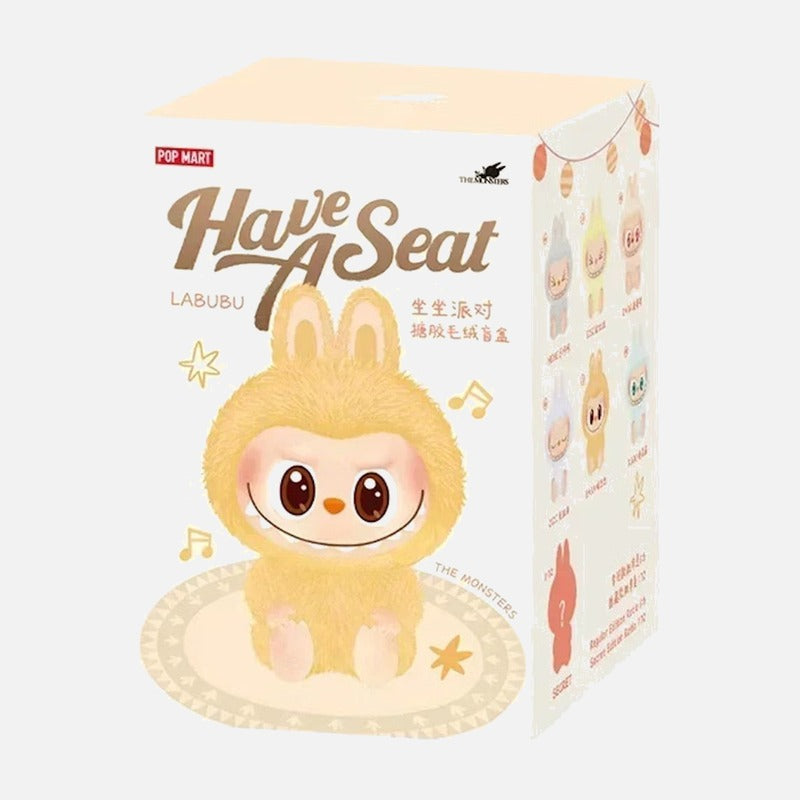 Labubu The Monsters Have A Seat Vinyl Plush Sealed Case (1 Blind Boxes)