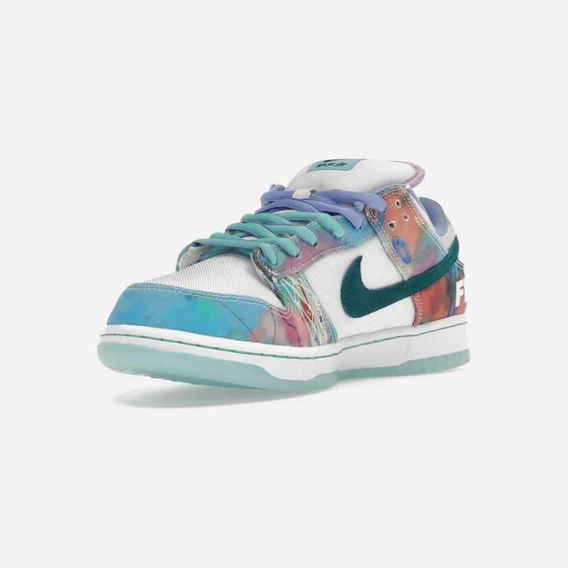 Nike Sb Dunk Low Futura Laboratories Bleached Aqua