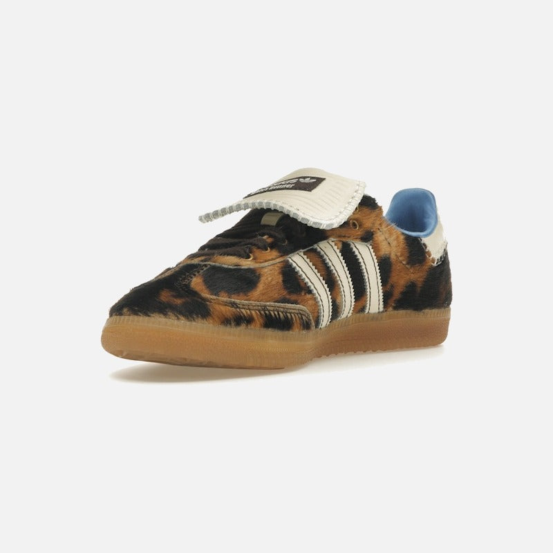 adidas samba nylon wales bonner Leopard dark brown