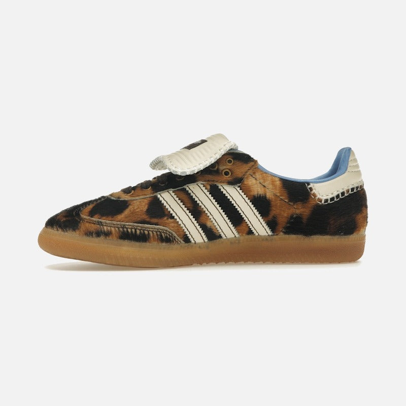 adidas samba nylon wales bonner Leopard dark brown