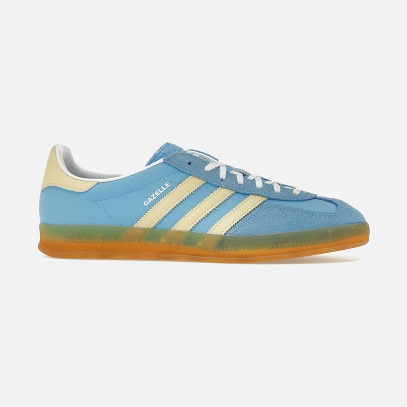 Adidas Gazelle Indoor Semi Blue Burst Almost Yellow